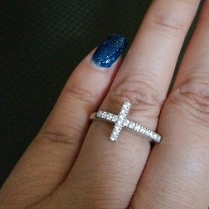Silpada Reverence cross ring R2977